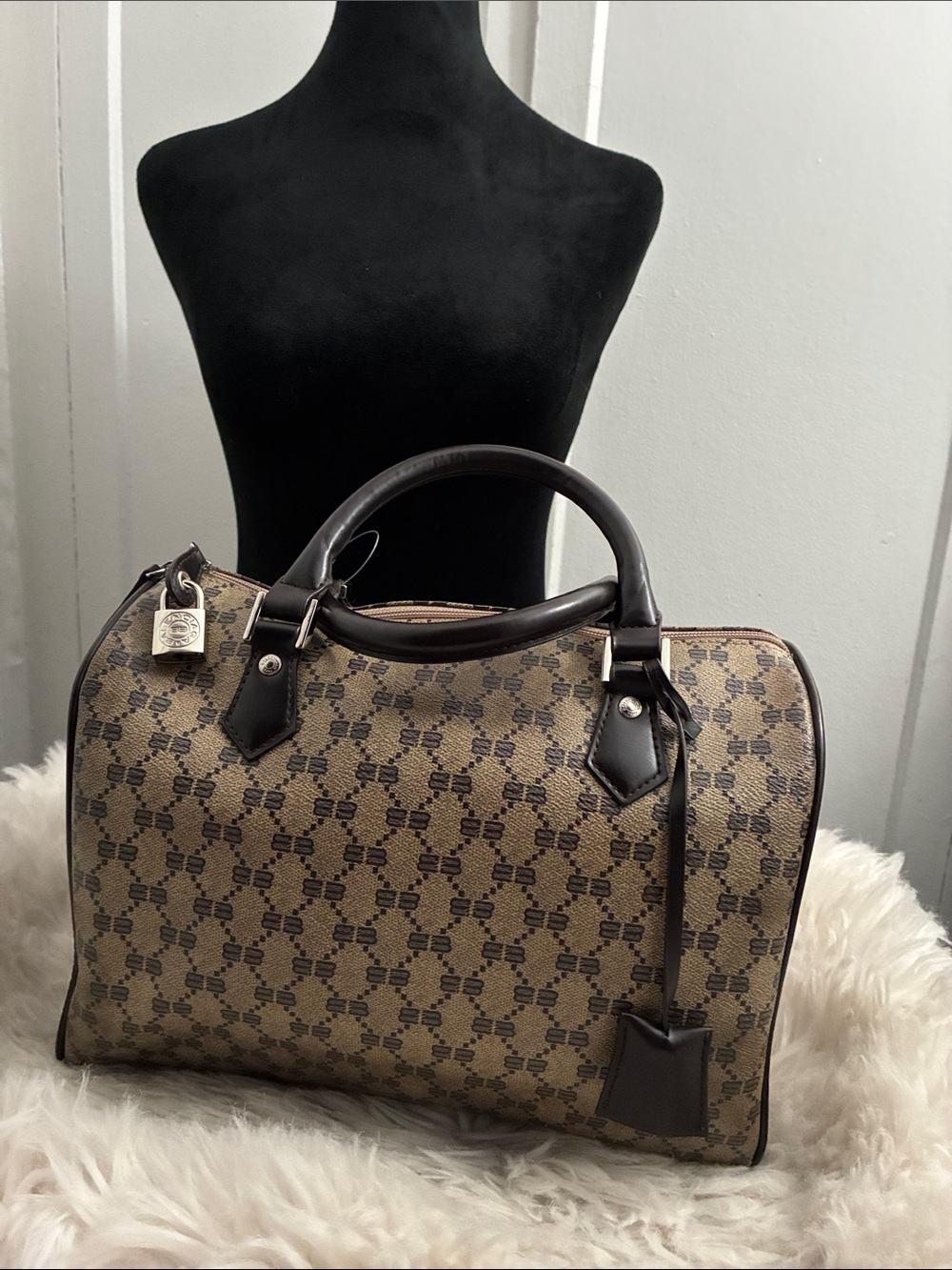 Vintage Balenciaga Paris Monogram Bag